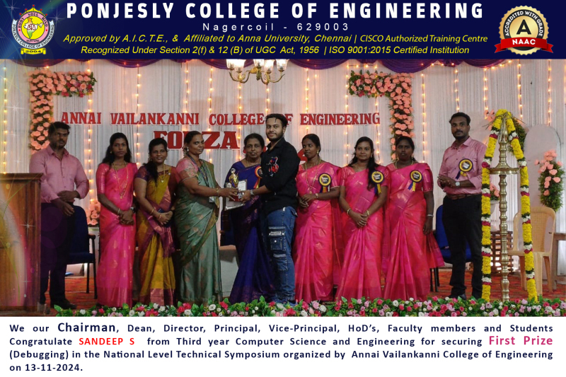 Congratulation-cse-annai